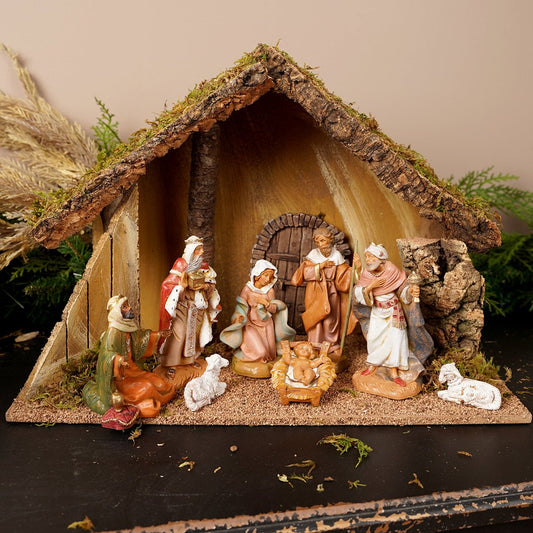 9 Piece Nativity - Christmas Place