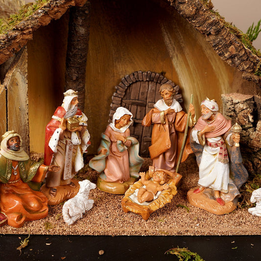 9 Piece Nativity - Christmas Place
