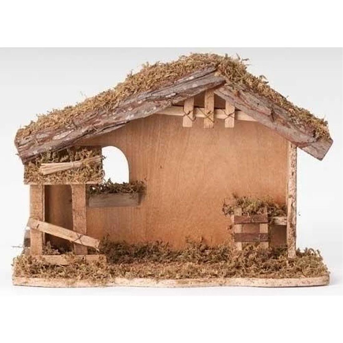 Wooden Stable Christmas Decoration - Christmas Place