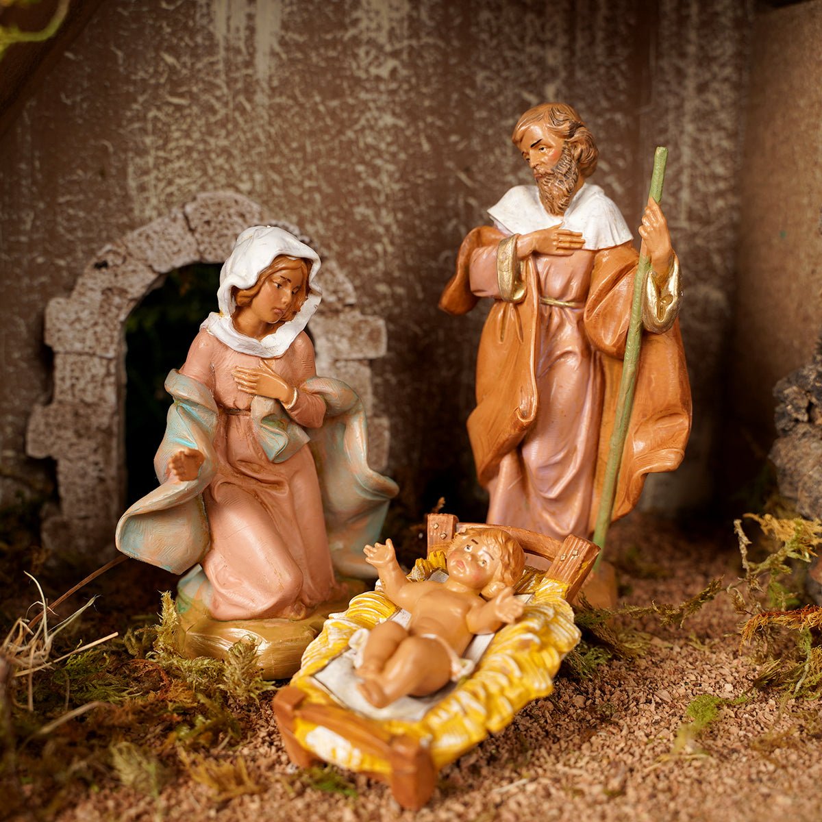 4 Piece Nativity - Christmas Place