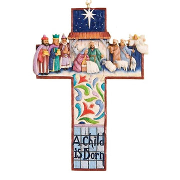 A Child Is Born - Cross Nativity