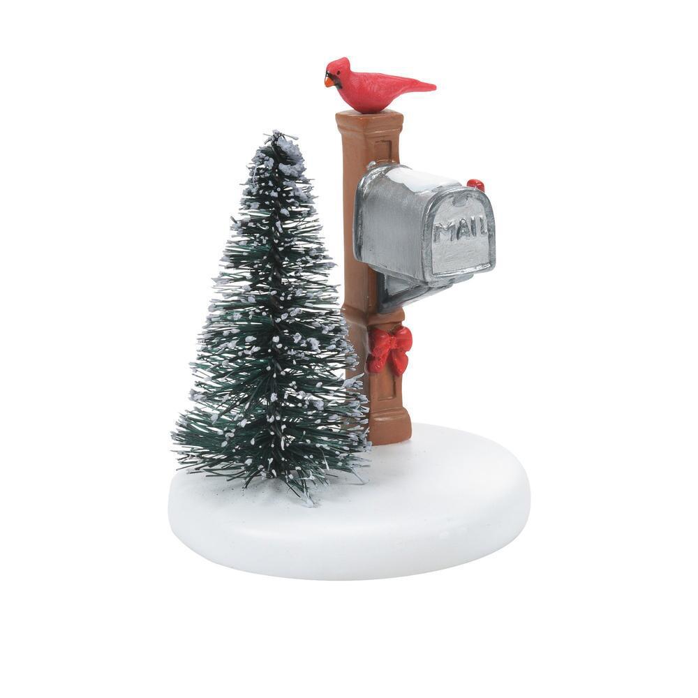 Cardinal Christmas Mailbox - Christmas Place