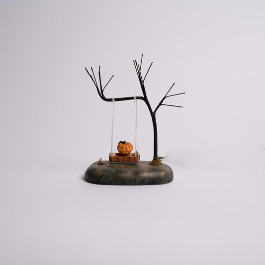 Swinging Scary Gourd