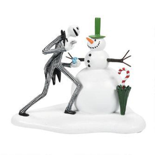 Jack Sees His First Snowman