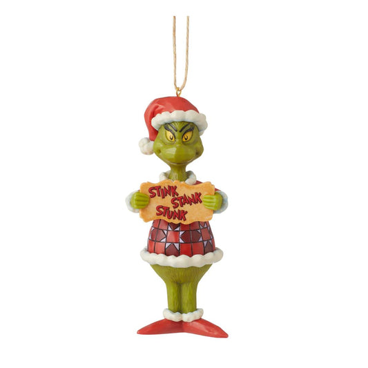 Grinch Stink Stank Stunk Ornament