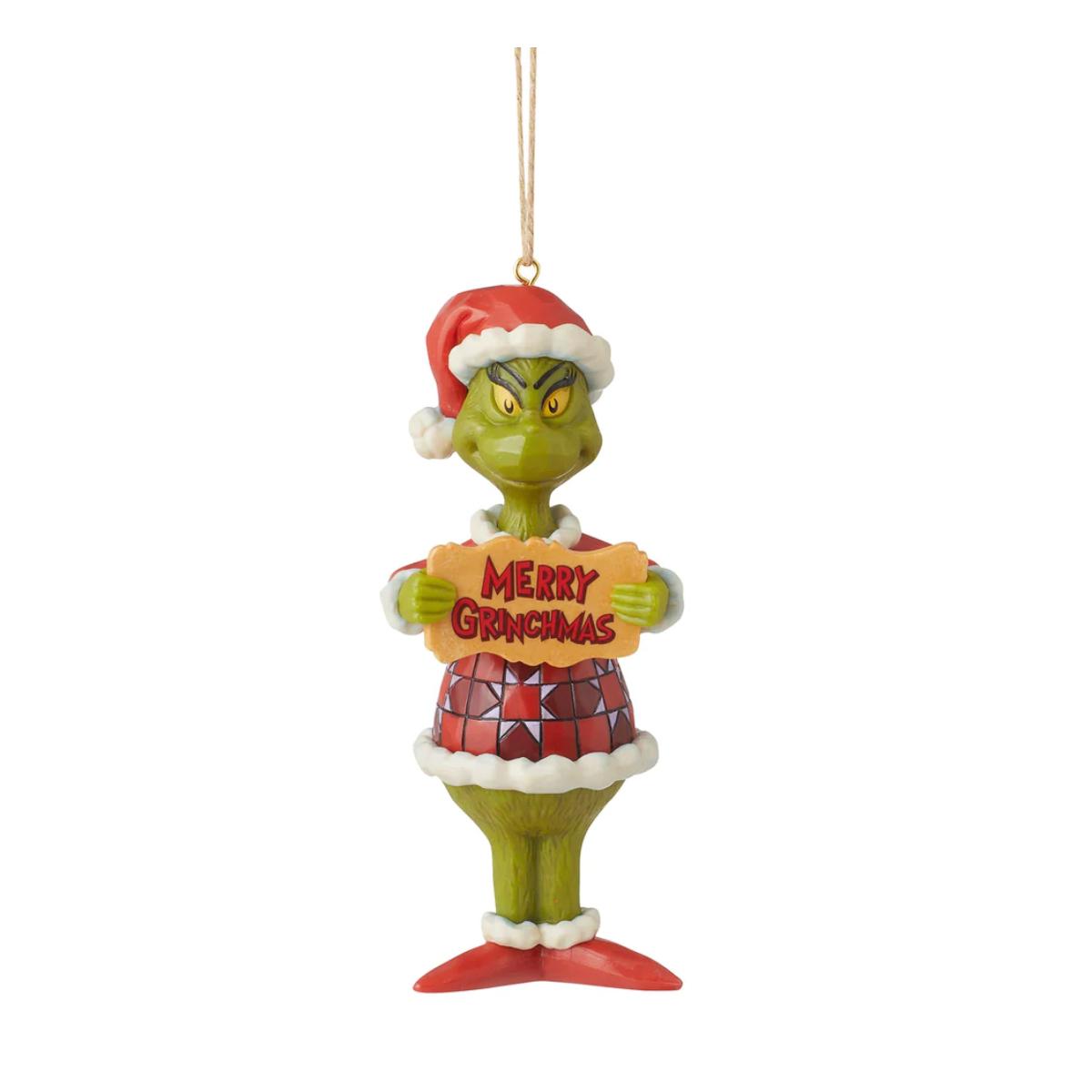 Grinch Merry Grinchmas Ornament - Christmas Place
