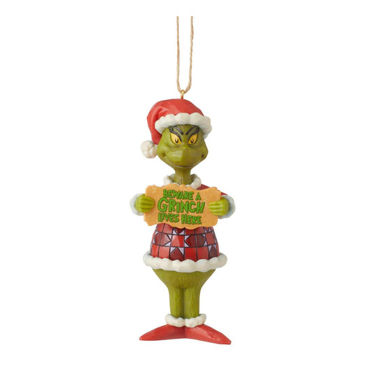 Grinch Beware a Grinch Ornament