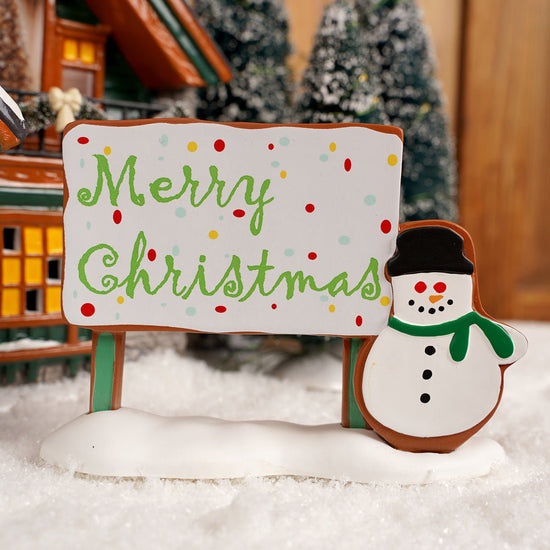Gingerbread Christmas Billboard - Christmas Place