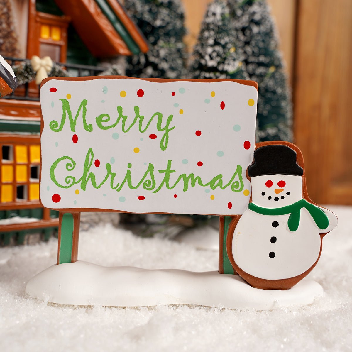 Gingerbread Christmas Billboard - Christmas Place