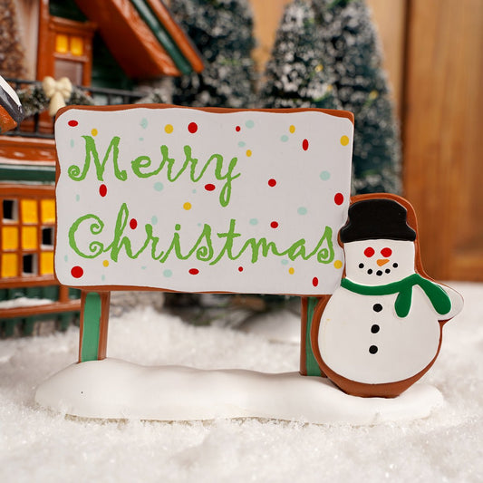 Gingerbread Christmas Billboard - Christmas Place