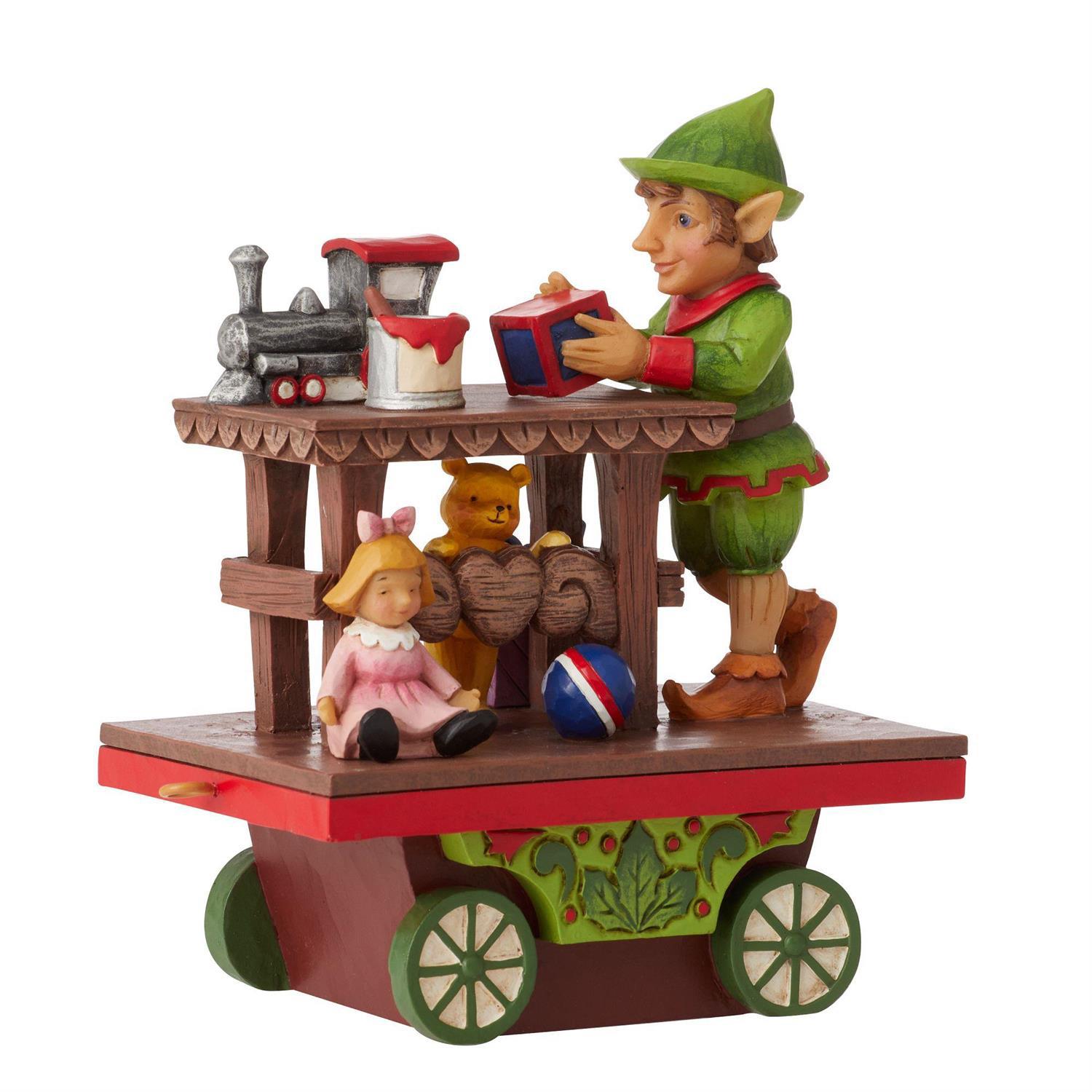 Elf With Toys Train Car – Christmas Place