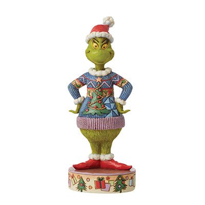 Grinch Wearing Ugly Sweater - Christmas Place