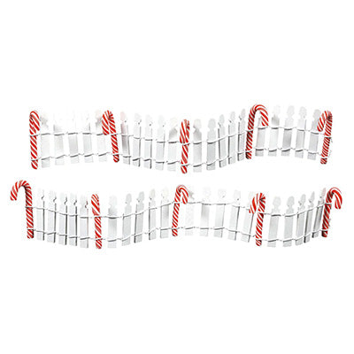 Delicious Candy Cane Fence