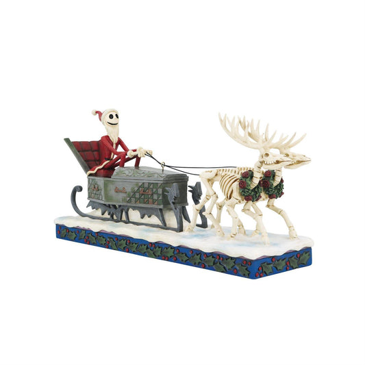 Jack Skeleton Coffin Sleigh