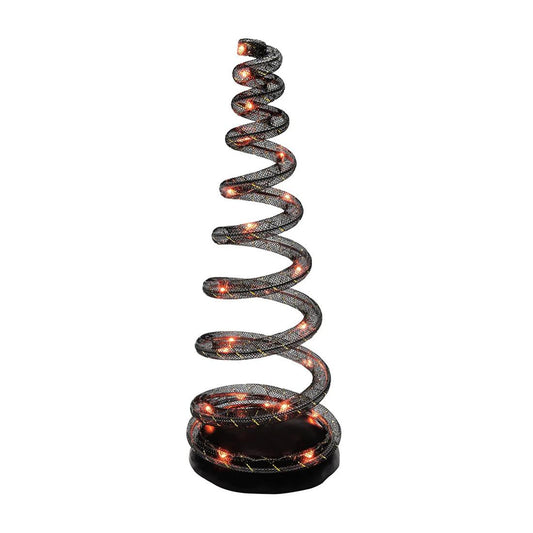 Led Orange Spiralight Tree