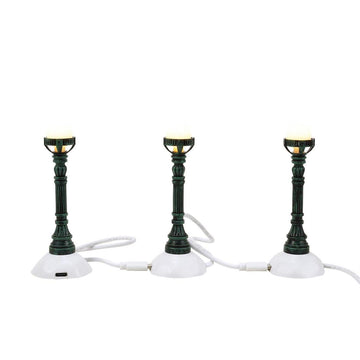 Copper Lamp Post Set of 3