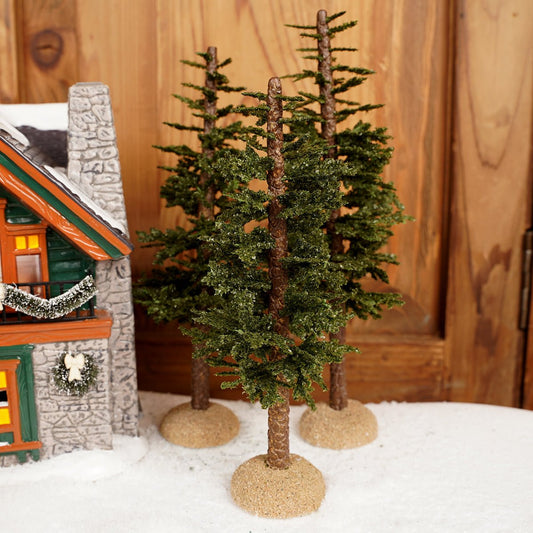 Ponderosa Pines Set of 3 - Christmas Place