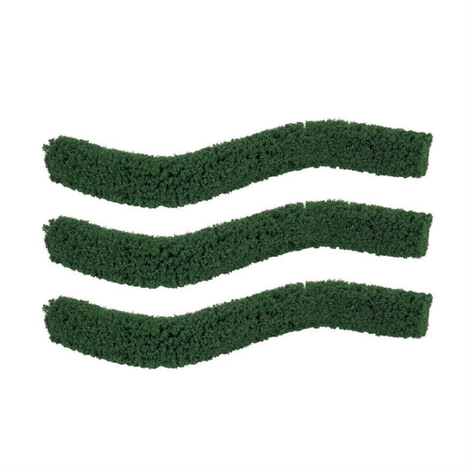 Flexible Sisal Hedge Green Set of 3