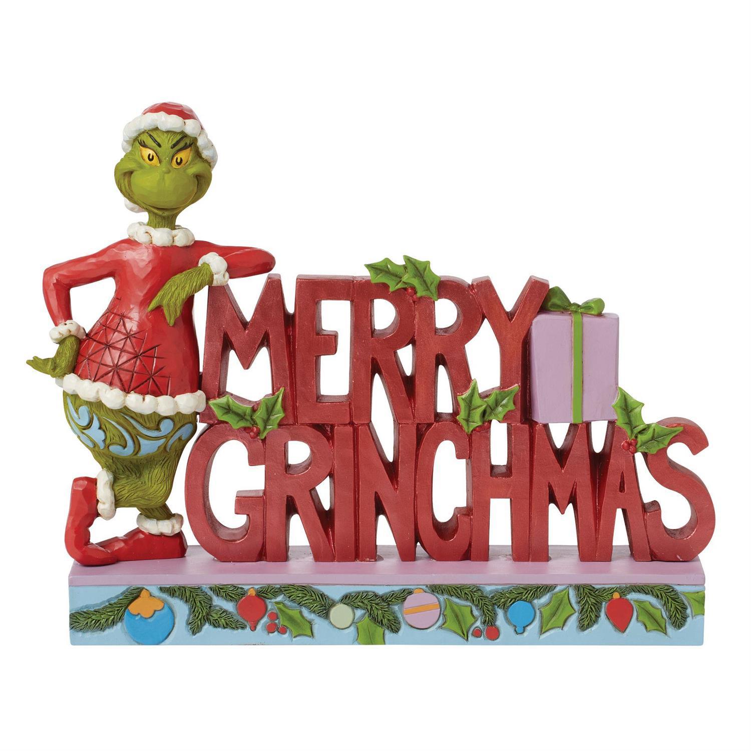 Grinch "Merry Grinchmas" Word - Thumbnail 2