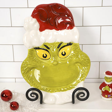 Grinch Cookie Platter