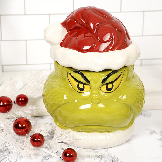 Grinch Cookie Jar Naughty Nice