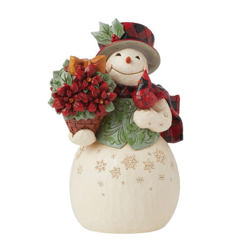 Highland Glen Snowman Basket