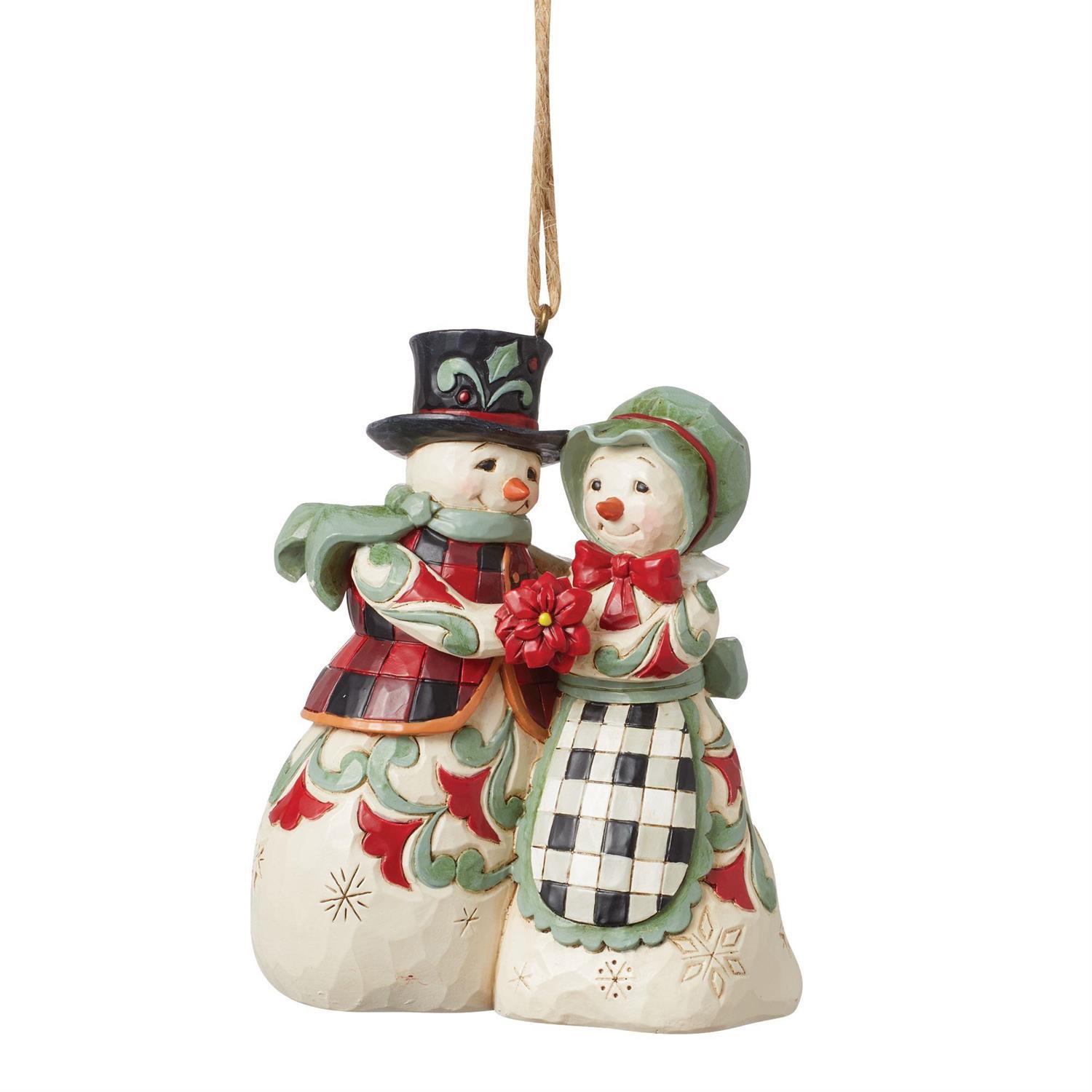 Jim Shore Sweets Snowman Bell Ornament - Thumbnail 5