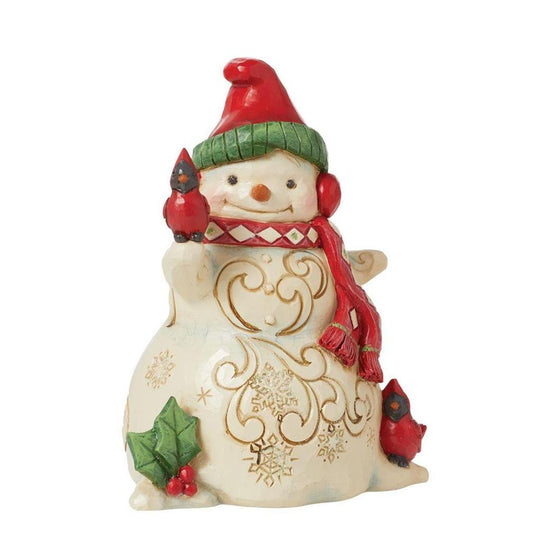 Snowman With Earmuffs