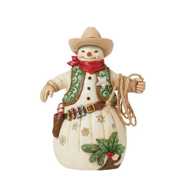 Cowboy Snowman