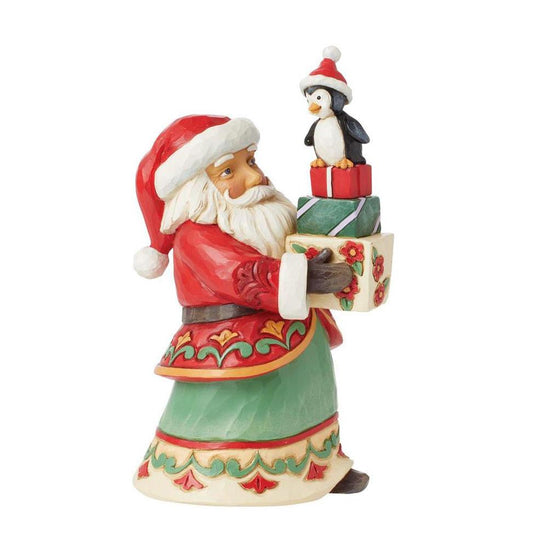 Pint Santa With Presents