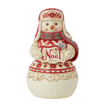 Nordic Snowman Noel Sign