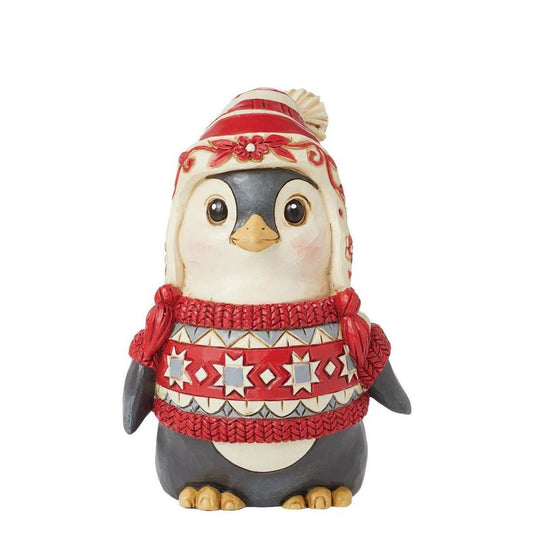 Nordic Noel Penguin In Sweater