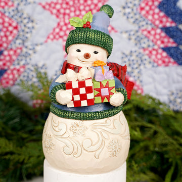 2025 Snowman With Gifts