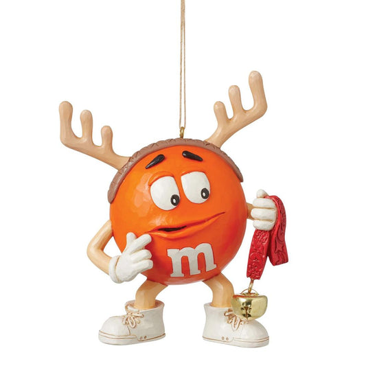 M&M'S Orange In Hat Ornament