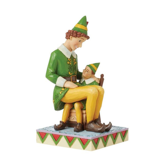 Buddy Elf Sittin On Papa Elf