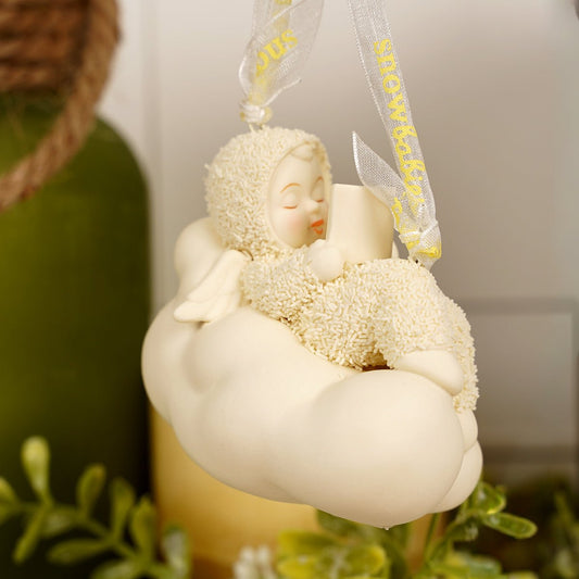 Reading In The Clouds Ornament - Christmas Place