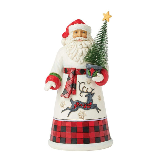 Highland Glen Santa With Sisal - Christmas Place