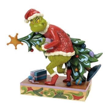 Grinch Carrying Stealing Tree