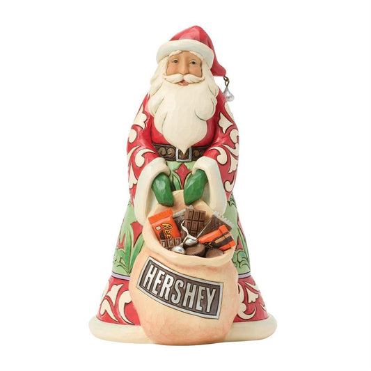 Santa With Bag Of Hershey Candy