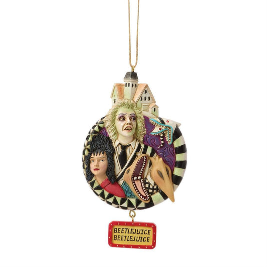 Beetlejuice Group Ornament