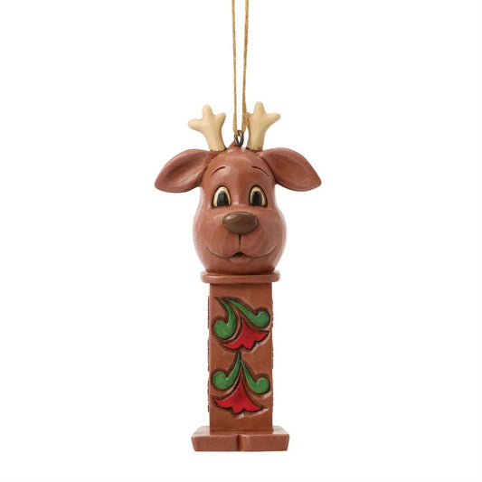 Reindeer Pez Dispenser Ornament