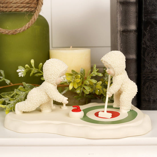 Dept 56 Nail Biter Curling Ornament 2026 - Christmas Place