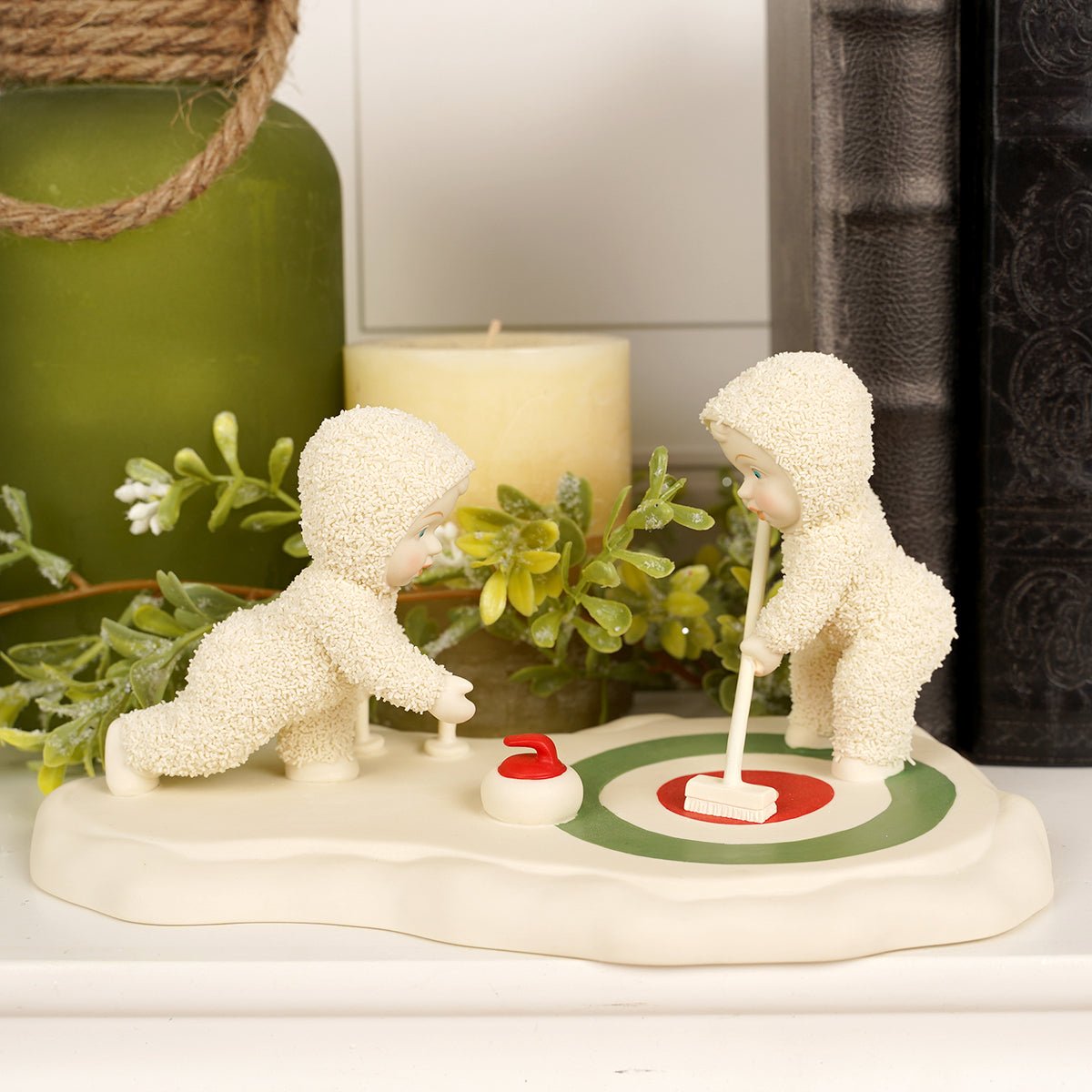 Dept 56 Nail Biter Curling Ornament 2026 - Christmas Place