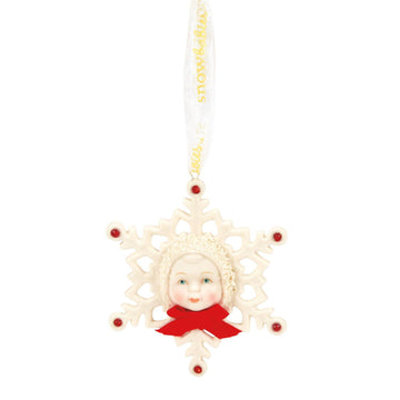 Snowflake Kisses Ornament 2026