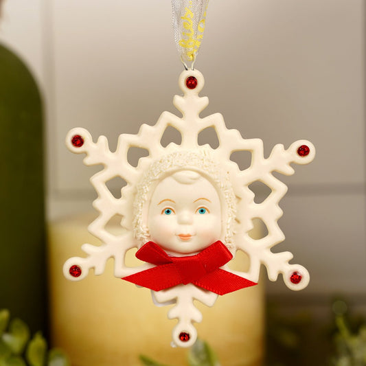 Snowflake Kisses Ornament 2026 - Christmas Place