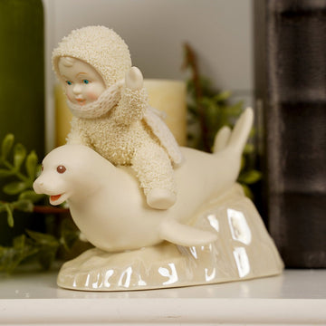2026 Department 56 Snowbabies Slippin Seal - Christmas Place