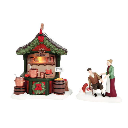 2026 Wassail Booth Set of 2 Department 56 - Christmas Place