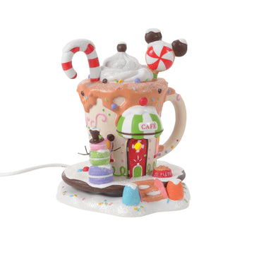 2026 Mickeys Village Peppermint Cafe Department 56 - Christmas Place