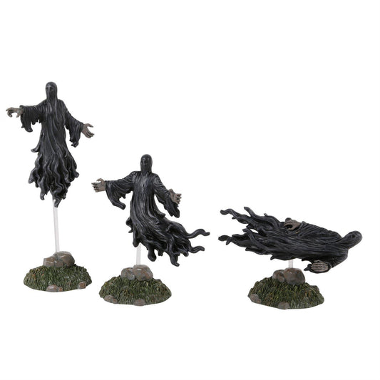 Set of 3 Harry Potter Village Dementors Harry Potter Christmas Village - Christmas Place