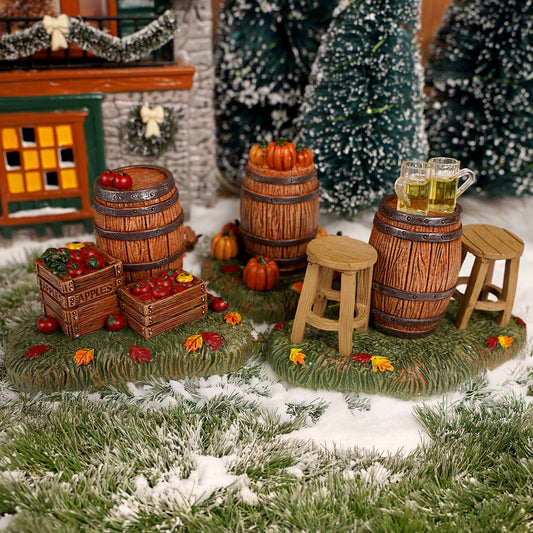 Dept 56 2026 Barrels of Fun Village 3 Set - Christmas Place
